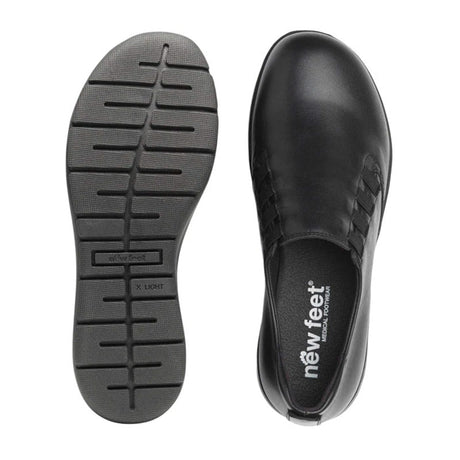 New Feet damloafer, Svart