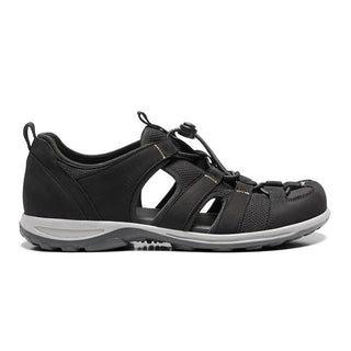 Sporty herresandal - Sort - Seniorshop