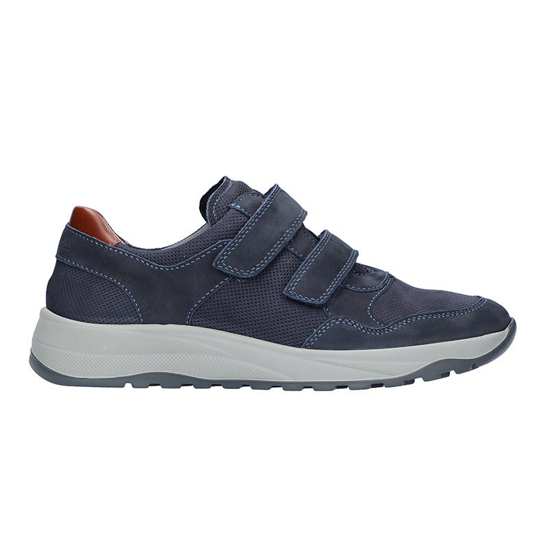 Herrsneaker, dimblå, Waldläufer