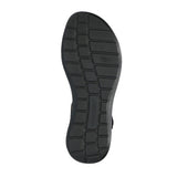 Hartjes damesandal - Sort - Seniorshop