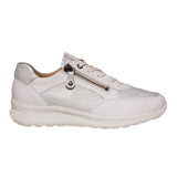 Hartjes damsneaker, Vit/Silver