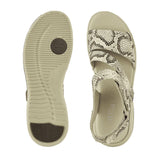 Green Comfort damsandal, Snake