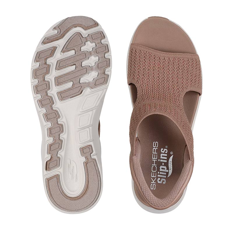 Skechers slip-in damsandal, Sand