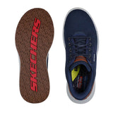  Skechers slip-in herrsneaker, Blå