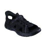Skechers slip - in herresandal - Sort - Seniorshop
