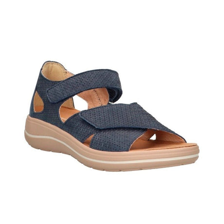 Hartjes damsandal med hälkappa - Blå