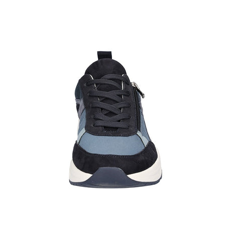 Smart herrsneaker, Blå, Waldläufer