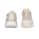 Waldläufer damesneaker - Beige/lavendel - Seniorshop