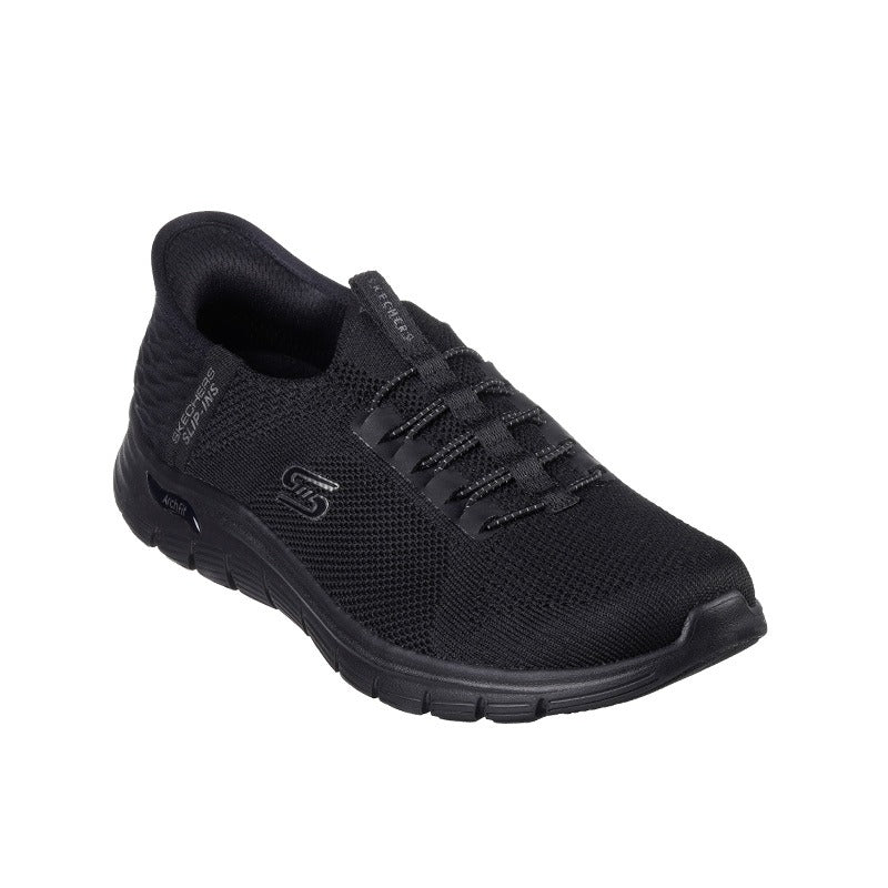  Skechers slip-in damsneaker, Svart