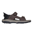 Skechers slip - in herresandal - Brun