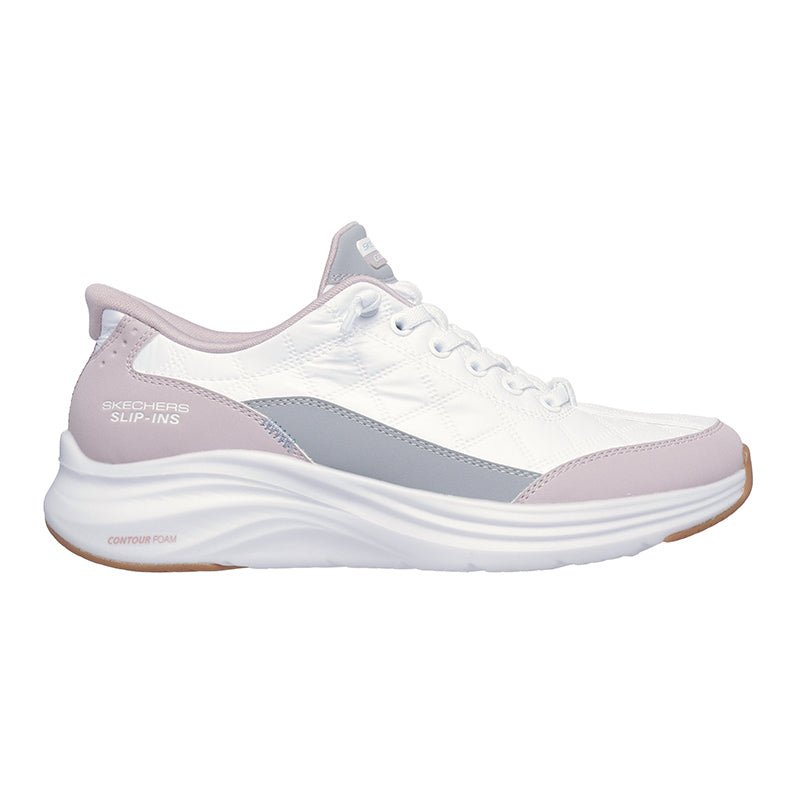Skechers damsneaker, vit