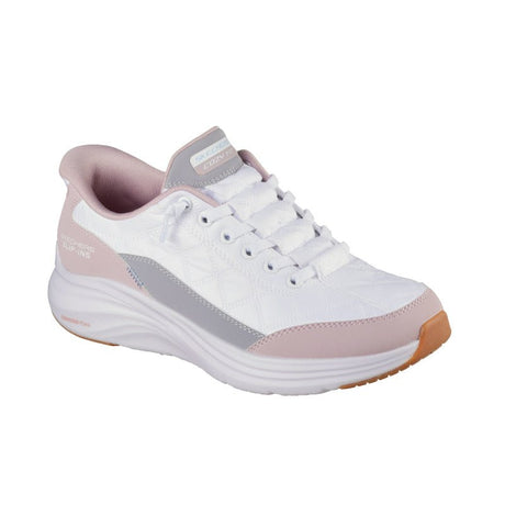 Skechers damsneaker, vit