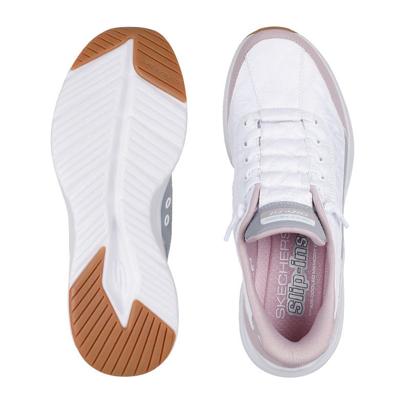 Skechers damsneaker, vit