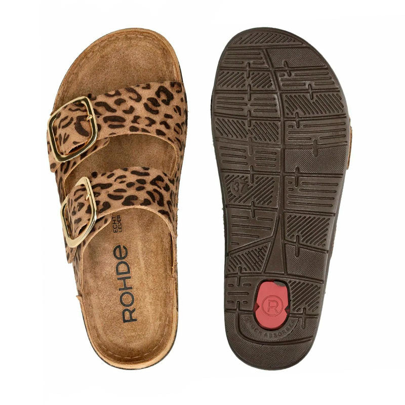 Rohde dameslipper - Leopard