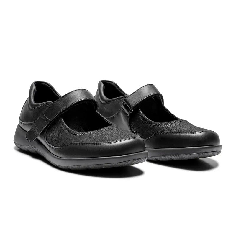 New Feet ballerinaskor med stretch, Svart, 