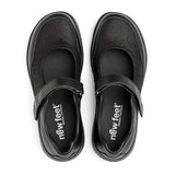 New Feet ballerinaskor med stretch, Svart, 