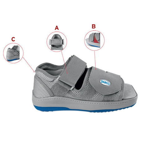 Trykaflastningssko til herrer - Darco Relief Dual - Seniorshop