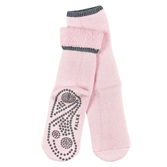 Falke Cuddle Pads, Halkfria strumpor, Ljusrosa