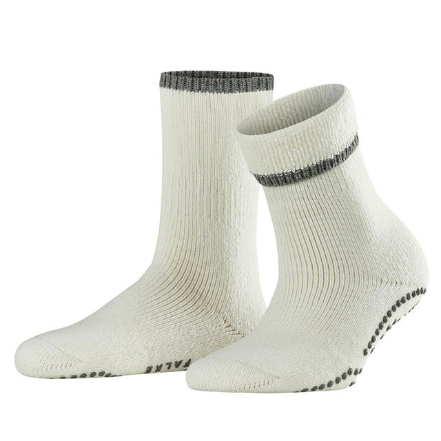 Falke Cuddle Pads, Halkfria strumpor, Vit