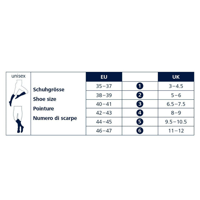 Samson støttestrømper - Sort - Seniorshop