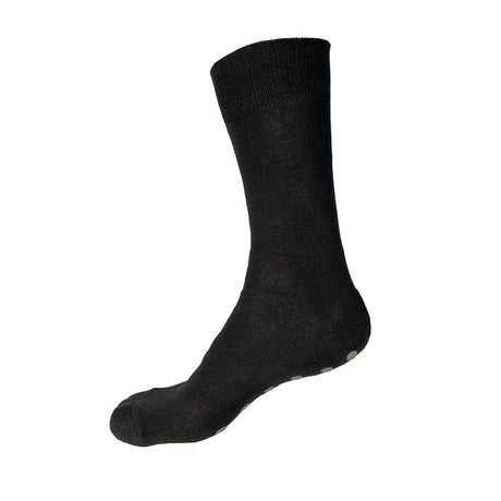 Skridsikre diabetesstrømper - Sort - Seniorshop