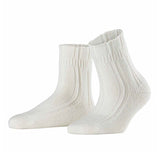 Nattsockor med angora, Benvit