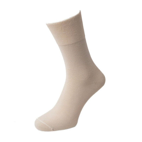 Tynde diabetesstrømper - Sand - Seniorshop