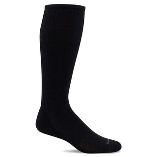 Støttestrømpe til herrer - Featherweight Black - Seniorshop