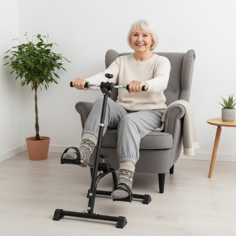 Pedaltränare för armar och ben