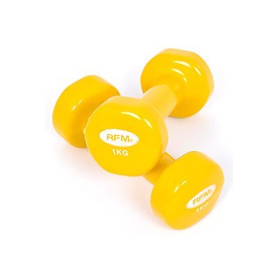 Håndvægte 1 kg - 2 stk. - Seniorshop