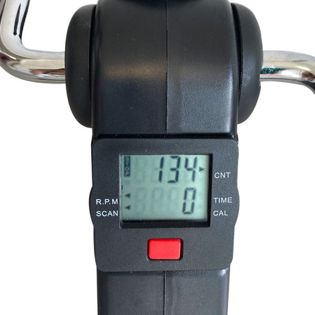 Foldbar digital pedaltræner - Sort