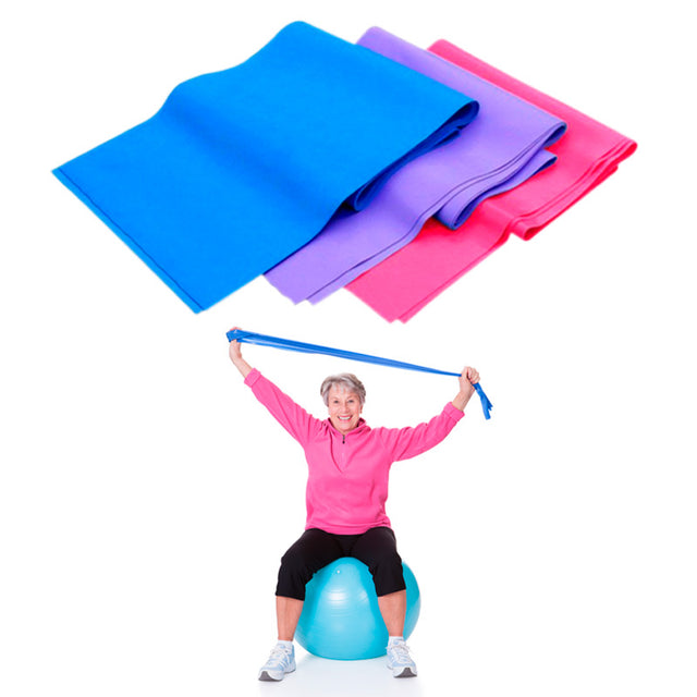 Træningsbånd i 3 styrker - 120 cm