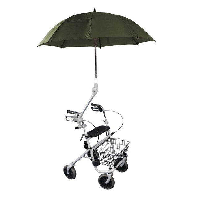 Paraply til rollator eller kørestol - Seniorshop