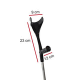 Ergonomisk krycka, Svart