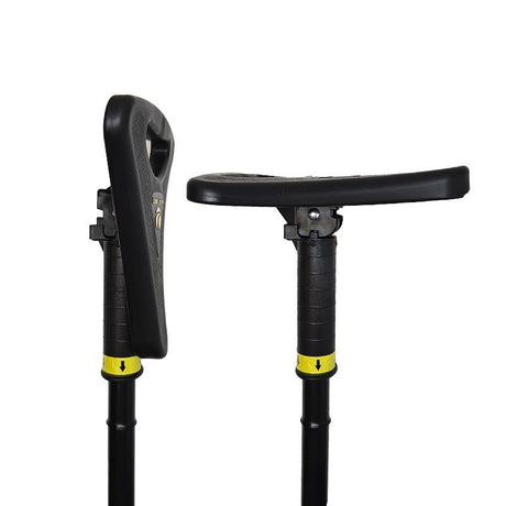 Klapstol - stok med ét ben - Seniorshop