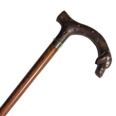 Dekorativ stok med hund - Seniorshop