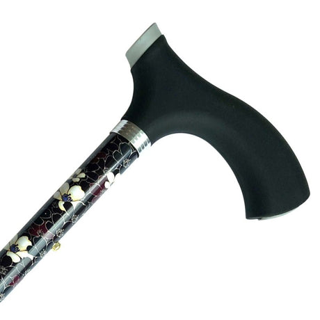 Sammenklappelig stok - Blomstret - Seniorshop