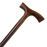 Stok i træ med lige håndtag - Seniorshop