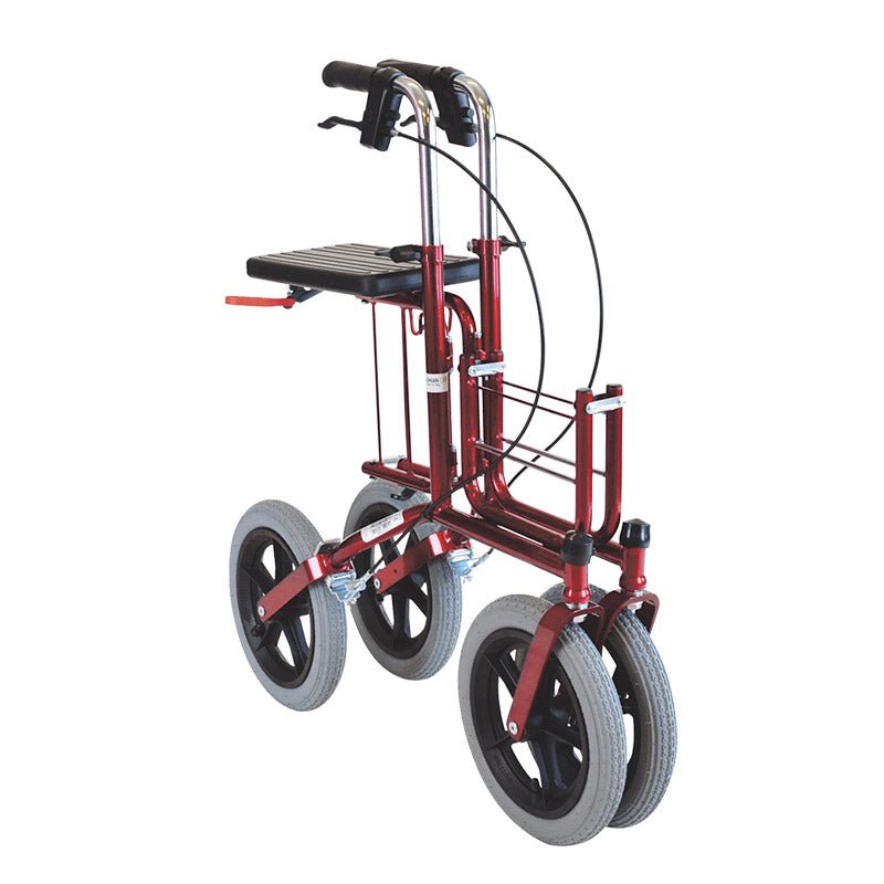 Carl Oscar rollator - med komforthjul - Seniorshop