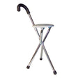 Klapstol - stok med sæde og 3 ben - Seniorshop
