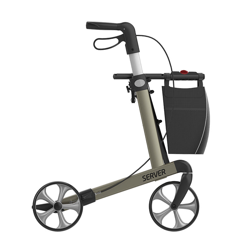 Server rollator - Champagne - Seniorshop