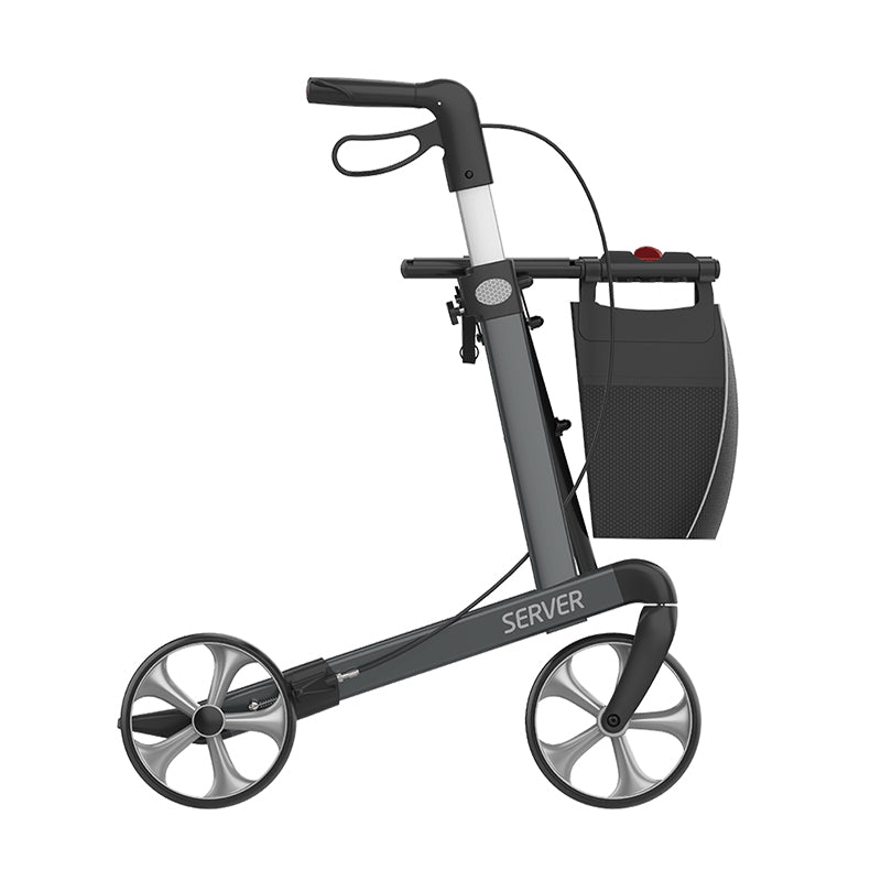 Server rollator - Antracitgrå - Seniorshop