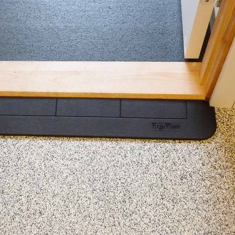 Tröskelramp i gummi - 15 mm