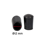Doppsko, Svart, Ø12 mm