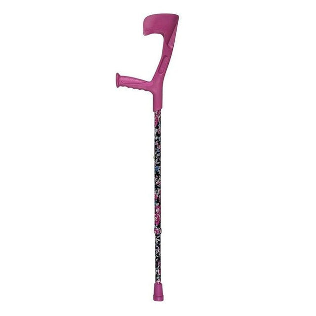 Foldbar krykke - Mønstret - Seniorshop