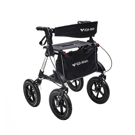 Mego Rollator - Lys grå - Seniorshop