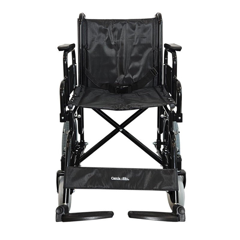 Komfortabel og foldbar transportkørestol - Seniorshop