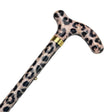 Sammenklappelig stok - Leopardmønster - Seniorshop