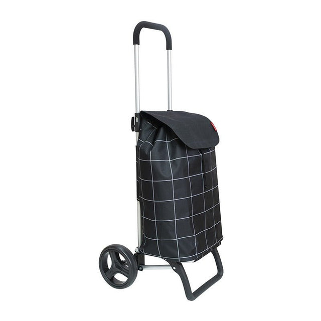 Kross indkøbsvogn - Sort - Seniorshop