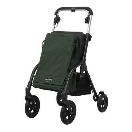 R05 indkøbsvogn med sæde - Grøn - Seniorshop
